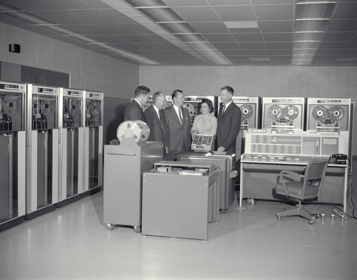 IBM 704 mainframe computer